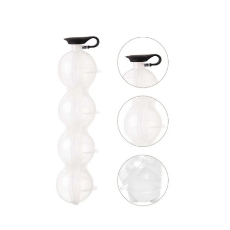 Forma pentru cuburi de gheata Fresh IceCube Doty®, forma rotunda, 15x5.5 cm, tip sticla, transparenta [8]