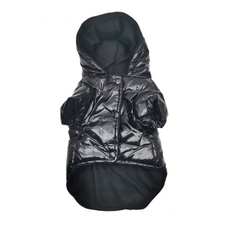 Geaca calduroasa Nero Jacket Doty® pentru caini de talie mica, captusita, impermeabila, picioruse/gluga, marime L, negru [1]