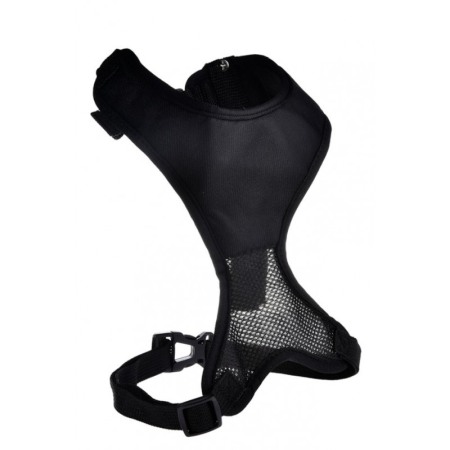 Ham 2 in 1 Cooper Harness, cu lesa retractabila, pentru caini de talie mica, lesa 150 cm, reglabila,rezistenta 5-15 kg, negru,do [3]