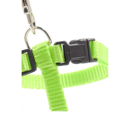 Ham cu lesa Malo's, pentru pisici, iepuri si dihori de dimensiuni mici, marime ajustabila, verde [3]