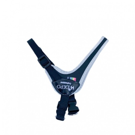 Ham pentru animale de companie Jax's , talie mica , 40 cm , design minimalist,banda reflectorizanta, negru [1]