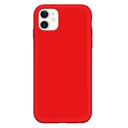 Husa pentru iPhone 11 Rosu , Liquid Silicone iPhone XI marime de  6.1 inch [4]