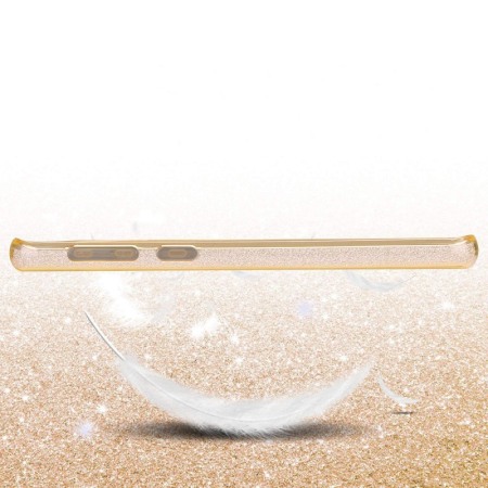 Husa pentru Samsung Galaxy S10 ,Bling Sparklyn, cu Glitter, auriu [1]