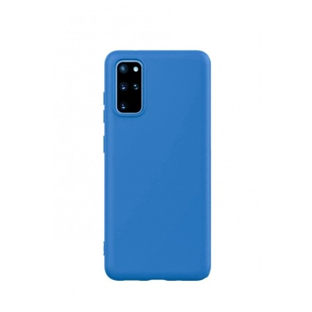SMARTPHONE & ACCESORII - Husa pentru Samsung Galaxy S20 , albastru deschis, Liquid Silicone,captusita cu microfibra,marime 6.2 inch,Doty