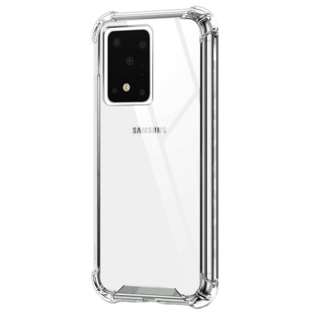 SMARTPHONE & ACCESORII - Husa pentru Samsung S20 Plus , crystal clear , anti soc cu perne de aer
