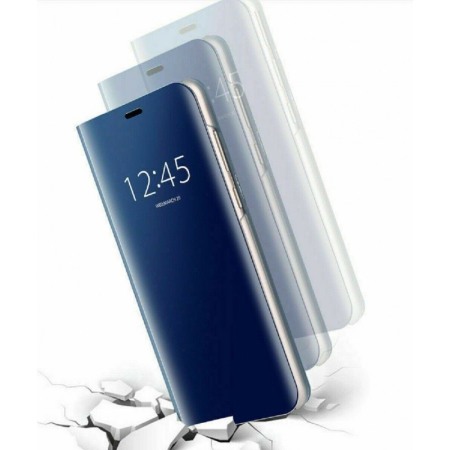 Husa Samsung  Galaxy 10 E, albastru,Clear View Cover [3]
