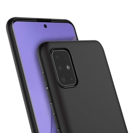 Husa Samsung Galaxy A51 , negru , Liquid Silicone [4]