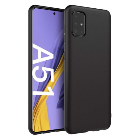 Husa Samsung Galaxy A51 , negru , Liquid Silicone [1]