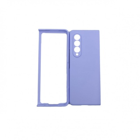 SMARTPHONE & ACCESORII - Husa SlimFold compatibila cu Samsung Galaxy Z Fold 3, decupaje precise, material dur, mov