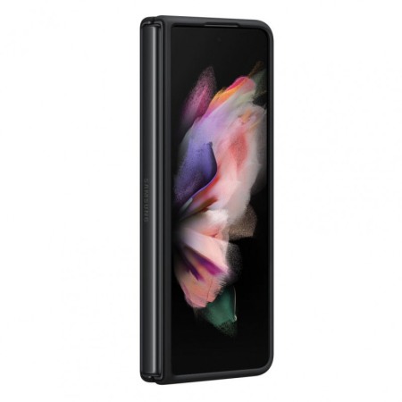 Husa SlimFold compatibila cu Samsung Galaxy Z Fold 3, decupaje precise, material dur, negru [3]