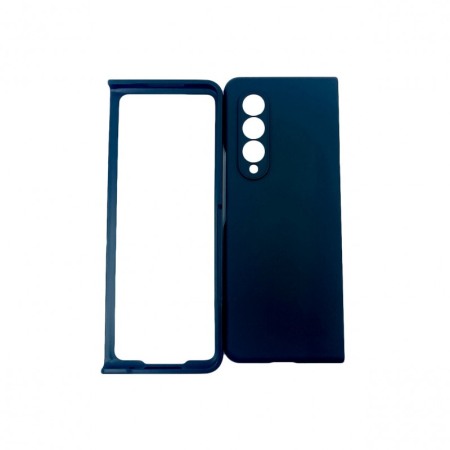 Husa SlimFold compatibila cu Samsung Galaxy Z Fold 3, decupaje precise, material dur, negru [4]