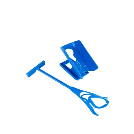 Incaltator de soste HandsFree Socks, rapid si simplu de utilizat, albastru,universal [4]