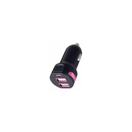 SMARTPHONE & ACCESORII - Incarcator auto 2 x USB slim fit , fast charging 2.4 A,culoare neagra