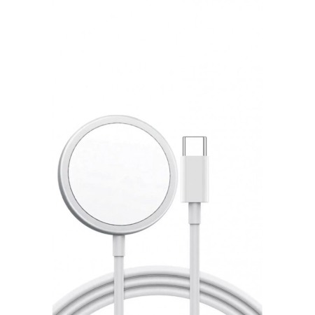 Incarcator wireless MagneticFast, incarcare rapida, 15 W, 1000mm lungimea cablului, alb [3]