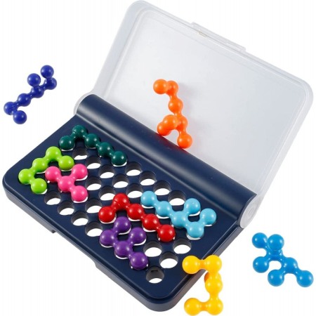 Jucarii & jocuri educative - IntelliMaze IQ Puzzle 3D pentru copii, educativ, creativ, multicolor, 17x15 cm, Doty®️