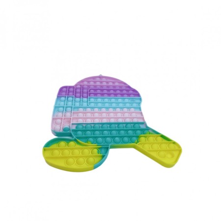 Jucarii hobby - Jucarie antistres AmongUsPop It Bubble, 30 x28 cm, multicolor