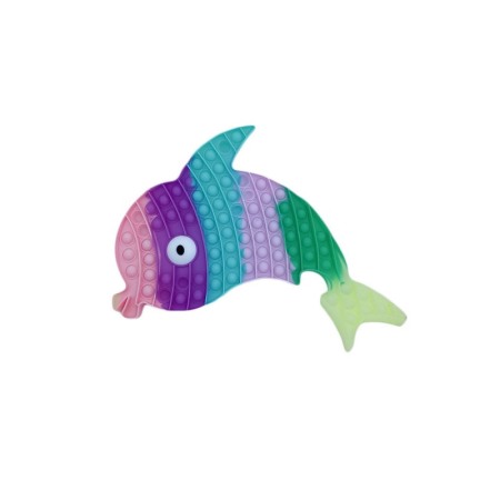 Jucarie antistres FishPop It Bubble, 24 x33 cm, multicolor [3]
