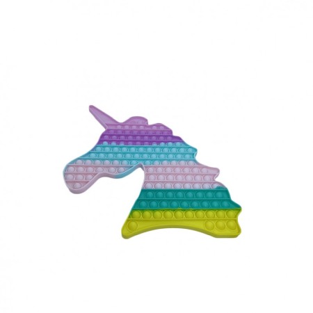 Jucarie antistres LightUnicornPop It Bubble, 35 x31 cm, multicolor [4]