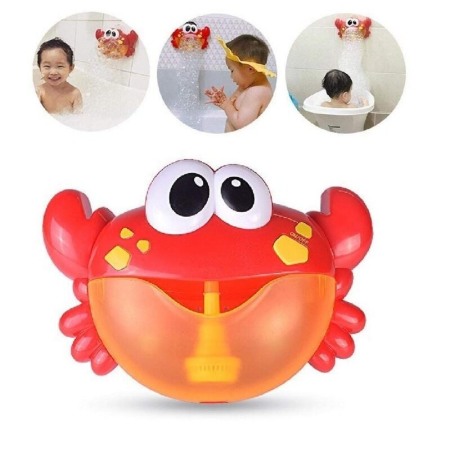 Jucarie crab de facut baloane, cu efecte luminoase si sonore,cutia cu baterii rezistenta la apa,rosu, Doty [3]