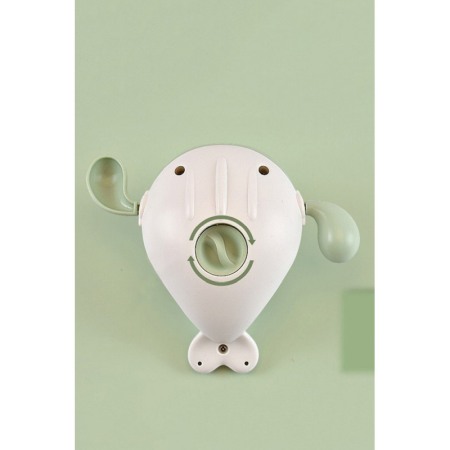 Jucarie de baie distractiva LittleSwimmer, forma balena, nu necesita baterii, 11 cm, verde, Doty®️ [5]