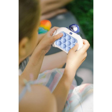 Jucarie interactiva antistress AutoPopNow Doty®, senzoriala, functioneaza cu baterii, 4 stiluri de joc, astronaut [4]