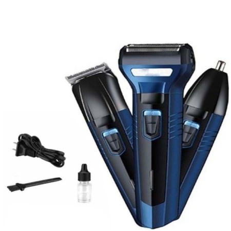 Pentru El - Kit masina de tuns cu acumulator 3 in 1 , 1 Ghidaje de taiere si ulei