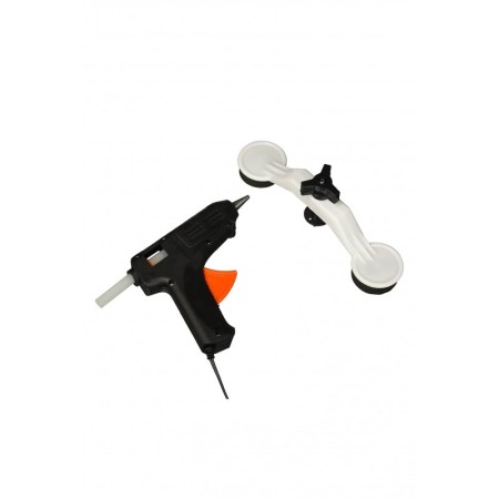 Kit pentru indreptarea coroseriei Fix it in 321 pistol cu adeziv, 2 ventuze, accesorii incluse, usor si practic,negru,doty [2]