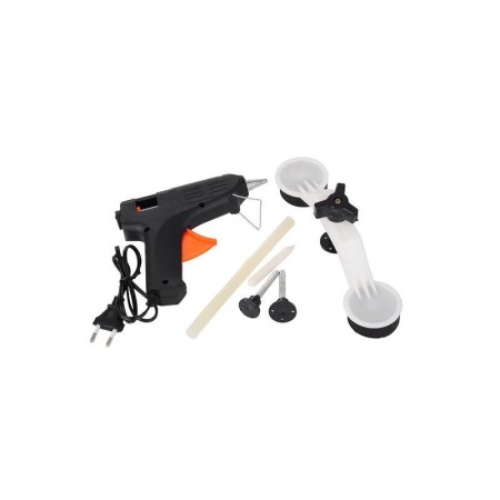 Kit pentru indreptarea coroseriei Fix it in 321 pistol cu adeziv, 2 ventuze, accesorii incluse, usor si practic,negru,doty [4]
