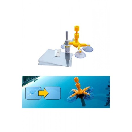Kit pentru reparatie parbriz sau geam auto FixIt Repair, pentru repararea crapaturilor sau zgarieturilor din parbriz, [1]
