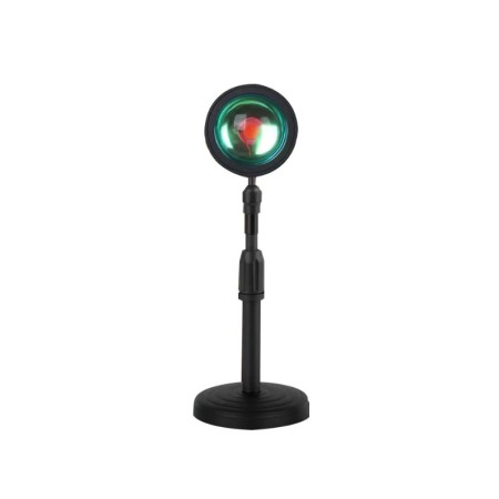 ILUMINAT & ELECTRICE - Lampa AmurgLight, cu telecomanda, lumina ambiental, atmosfera calma si placuta, rotatie 360 grade, USB inclus, negru