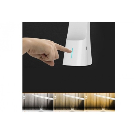 Lampa cu LED Folded Lamp , reincarcabila, intensitate reglabila, touch,design modern, ajustare 180 grade,pliabila, alb,30 cm, do [3]