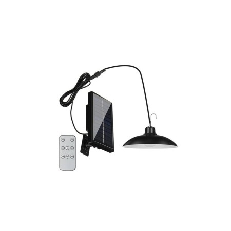 SMARTHOME - Lampa solara GreenLight, suspendata, cu telecomanda, lungimea firului 3 m, lumina ajustabila, 90 Lm/W, Doty®️