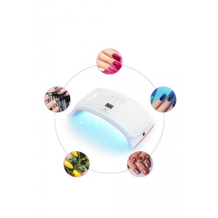 Lampa UV/LED , 42 W, uscare in toate directiile,optiuni de uscare flexibile, 21 de leduri,consum mic de energie,aspect elegant. [3]