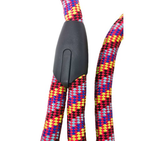 Lesa cu arc amortizor ,136 cm ,pentru caini, multicolor, Doty [2]