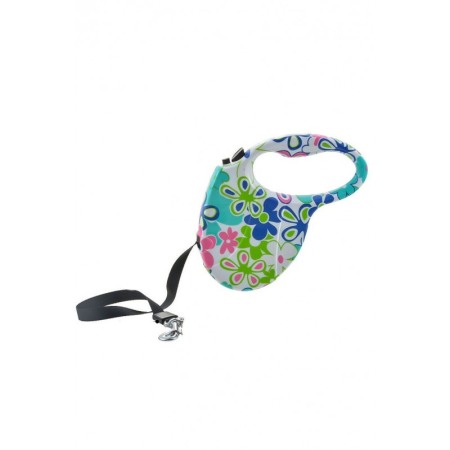 Acasa - Lesa de 3 m retractabila pentru animale de companie cu design floral, Doty