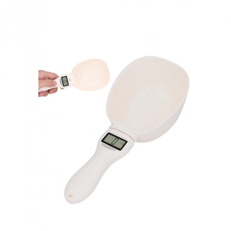 Lingura electronica de masurare SpoonFix, pentru bucatarie, usor de utilizat, plastic, crem [5]