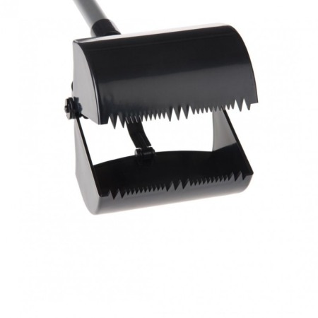 Lopata tip cleste pentru curatat excremente PoopCatcher, 70x13.5x12.5 cm, negru [3]