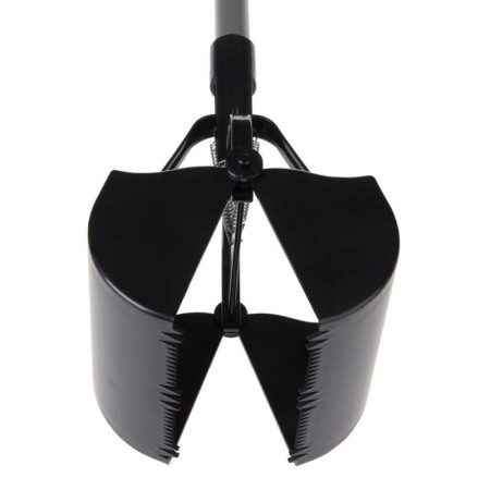 Lopata tip cleste pentru curatat excremente PoopCatcher, 70x13.5x12.5 cm, negru [5]