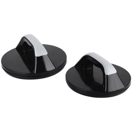 Articole Sanatate & Wellness - Manere rotative Strong Muscles, pentru flotari,20 cm, alb/negru