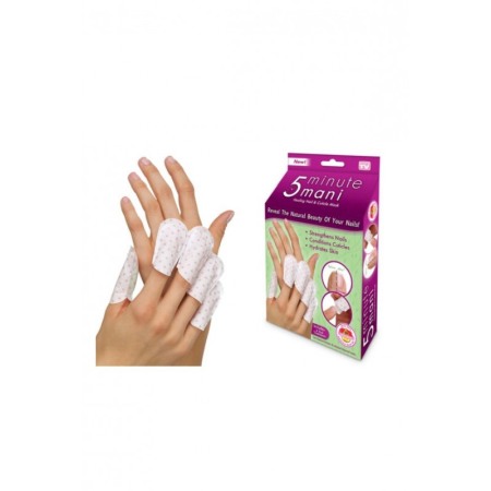 Masca reparatoare pentru unghii si cuticule TopMani, include 4 tratamente, cu ulei din seminte Japonica, Doty [1]