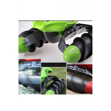 Masinuta cu telecomanda Amfibie, opereaza pe apa, uscat, zapada si iarba, functii complete de directii, motor cu design dublu,ve [2]