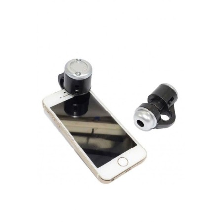 Microscop pentru telefon MicroWorld , mareste 30X, 3 baterii incluse, usor de utilizat, stimuleaza creativitatea si curiozitatea [1]