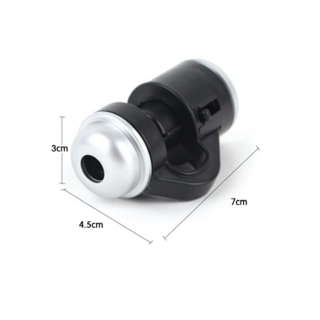 Microscop pentru telefon MicroWorld , mareste 30X, 3 baterii incluse, usor de utilizat, stimuleaza creativitatea si curiozitatea [5]