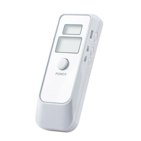 Pentru masina - Mini Alcool Tester DigitalBreath, portabil, functioneaza cu baterii, digital cu display LCD, alb, Doty®
