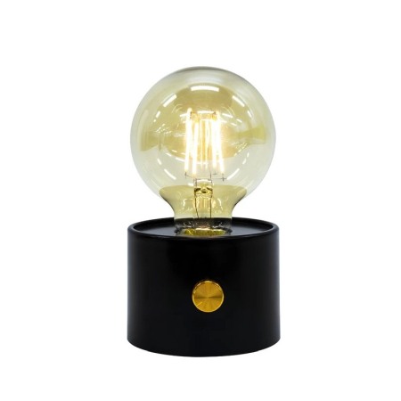 Mini lampa de masa ModishLight Doty®, lumina calda, cu baterii, 15x9 cm, 0.8W, 120lm, negru [5]