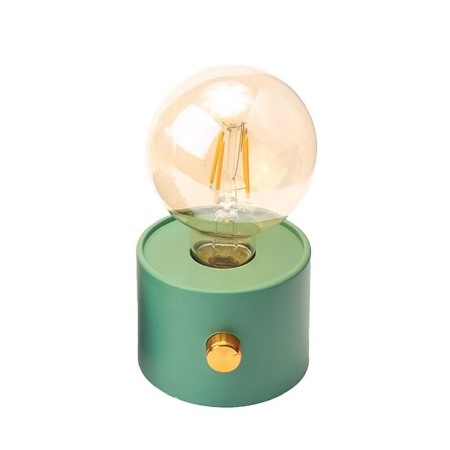 ILUMINAT & ELECTRICE - Mini lampa de masa ModishLight Doty®, lumina calda, cu baterii, 15x9 cm, 0.8W, 120lm, turcoaz