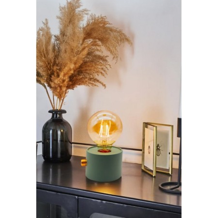 Mini lampa de masa ModishLight Doty®, lumina calda, cu baterii, 15x9 cm, 0.8W, 120lm, turcoaz [4]