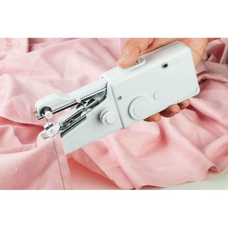 Tech & Gadget - Mini masina de cusut portabila Mara,pentru cusaturi usoare, practica, accesorii incluse,3 bobine incluse, materiale de calitate,