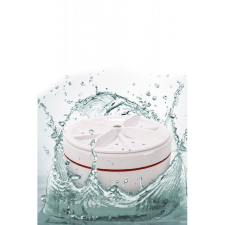 Mini masina de spalat SmartWashing Machine, pentru haine sau vesela, conectare USB, 9x5 cm, alb, Doty®️ [4]