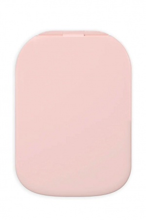 Mini Oglinda Cosmetica Portabila AllTime Espejo Doty®, iluminare LED, 3 tipuri de lumina, USB inclus, 20x13 cm, practica si usor de transportat, design minimalist si elegant, roz pudra [7]
